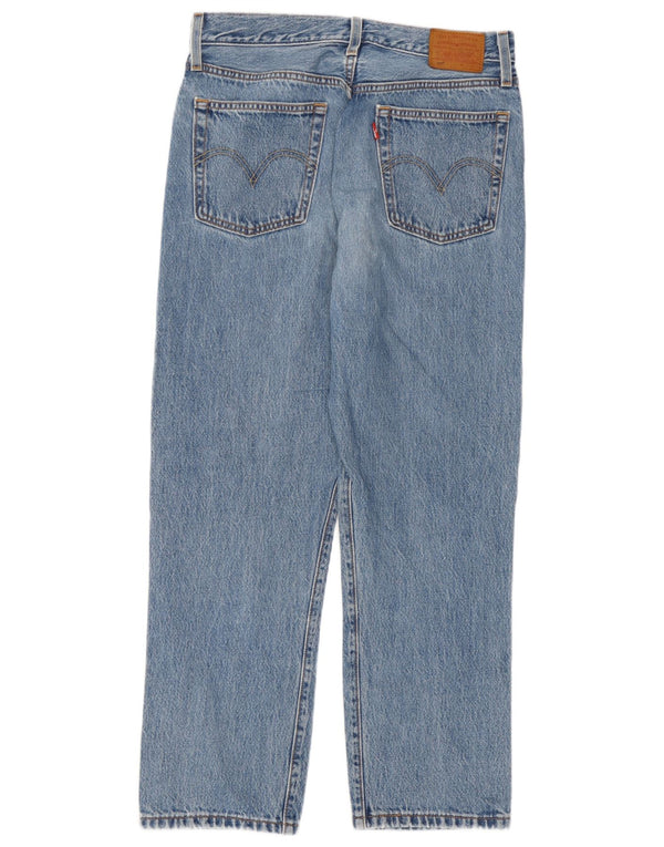 Vaqueros Levi's Mujer 501 Rectos W28 L26 Algodón Azul