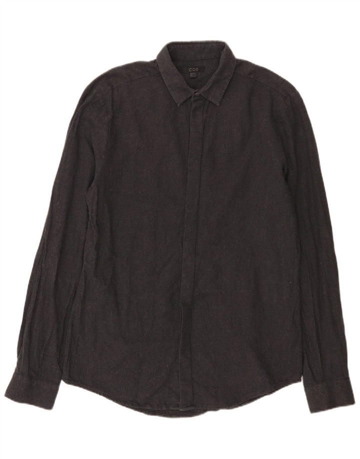 Camisa Cos para hombre EU 40 Algodón gris medio