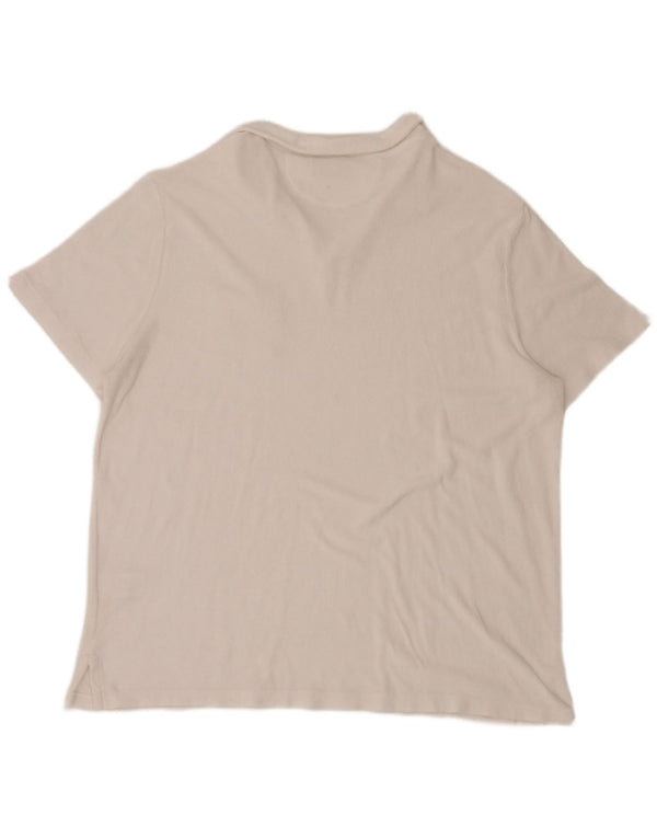 Polo Ralph Lauren Camisa de terciopelo para hombre 2XL Algodón blanco