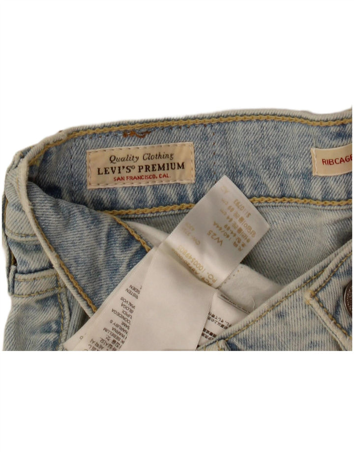 Bermudas Levi's Ribcage para mujer W25 XS Algodón azul