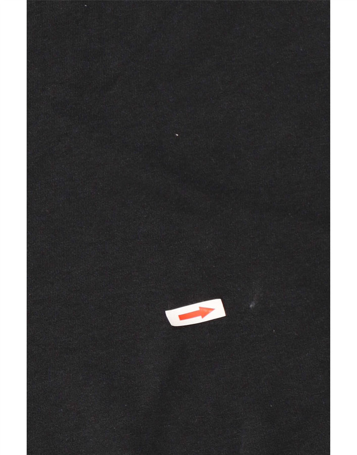 Nike Sudadera de gran tamaño con gráfico para mujer UK 10 Small Grey Cotton