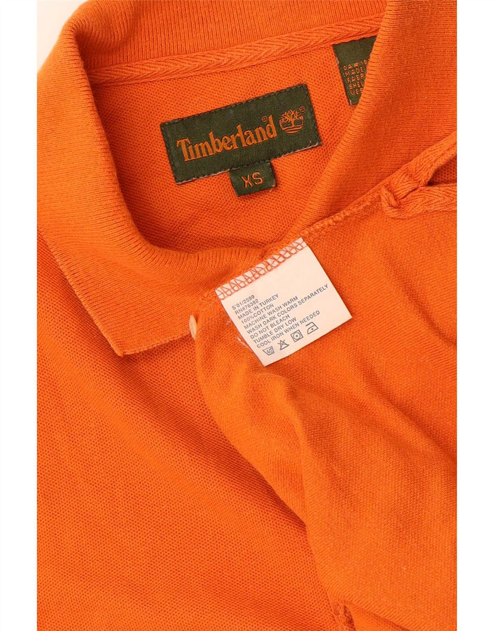 Timberland Polo Hombre XS Naranja Algodón