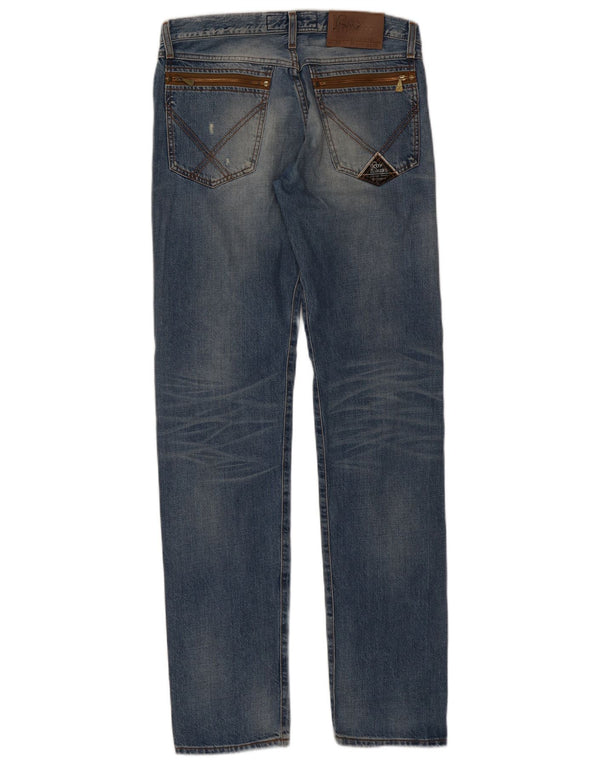 ROY ROGERS Vaqueros ajustados Seven Bell para mujer IT 46 Grande W32 L35 Algodón azul