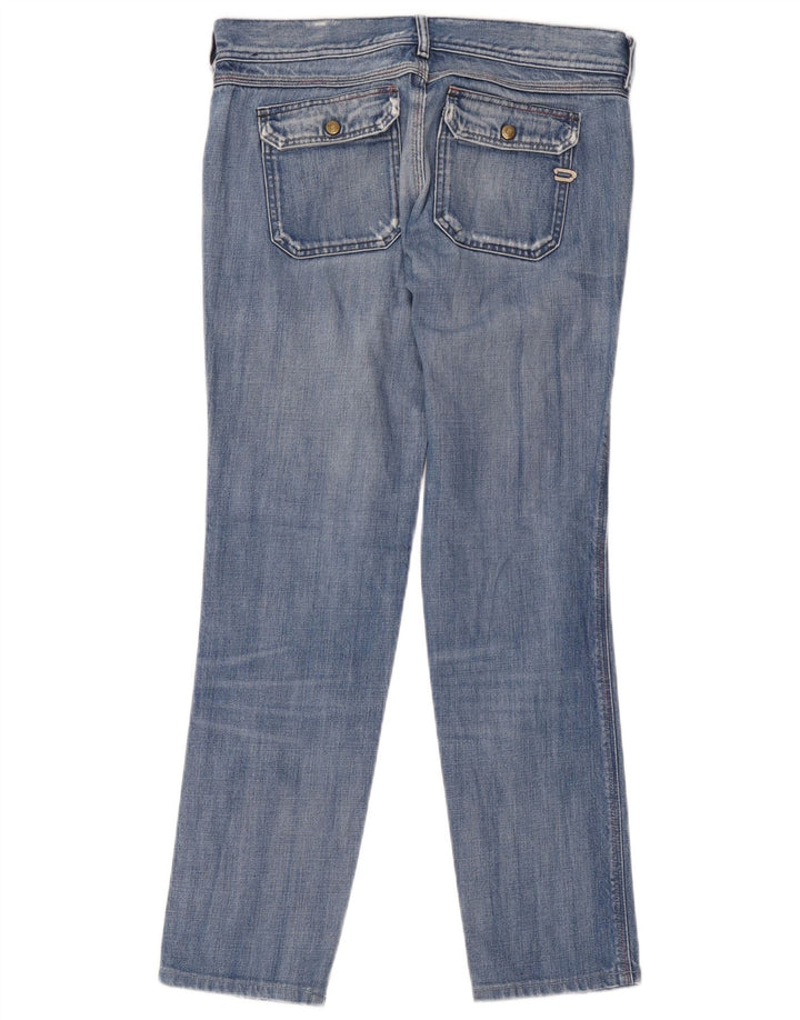 Diesel Mujer Vaqueros Slim Desgastados W30 L29 Algodón Azul