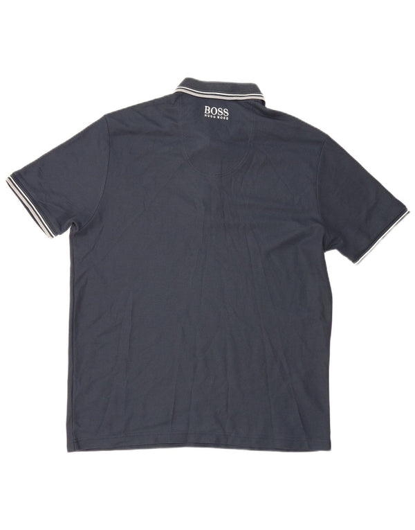 Polo Hugo Boss Hombre XL Algodón Azul Marino