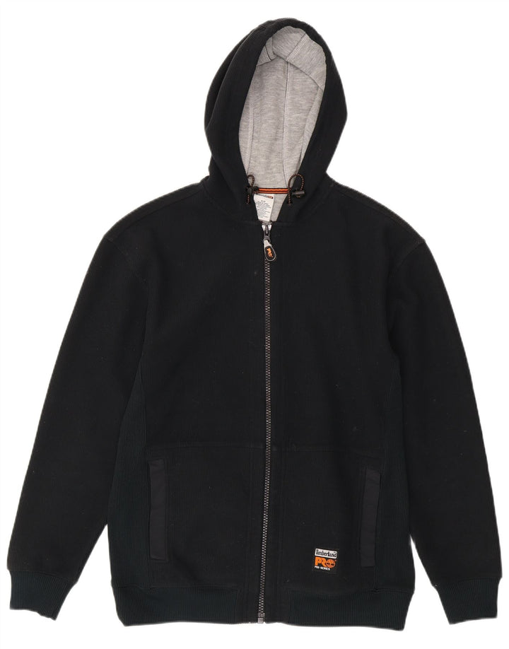 Timberland - Sudadera con capucha y cremallera para hombre, poliéster, color negro