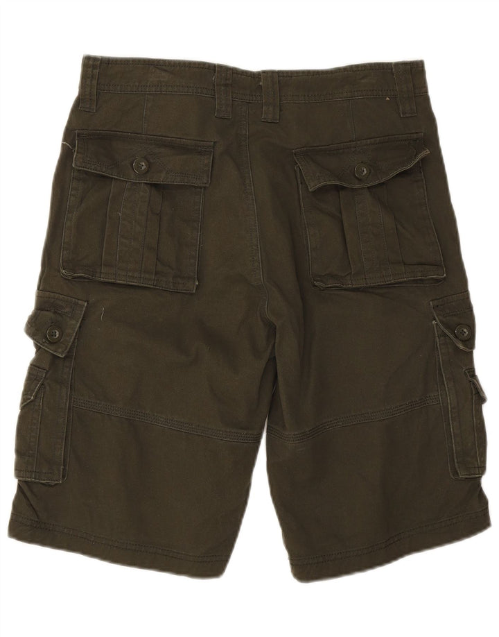 Pantalones cortos cargo vintage para hombre W30 Algodón caqui medio