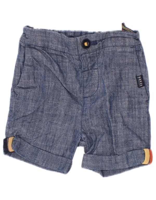 Ted Baker Pantalones cortos chinos para bebés de 3 a 6 meses W16 Algodón azul