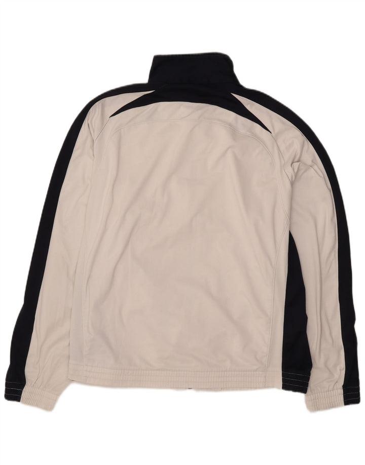 Champion Chaqueta De Chándal Para Hombre 2XL Poliéster Color Block Blanco