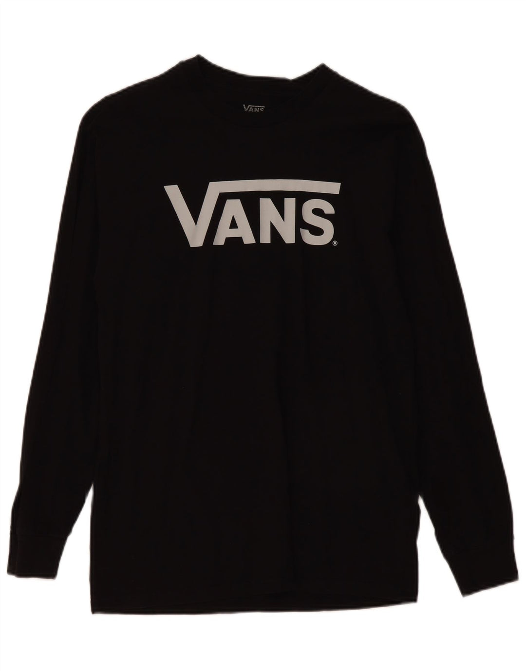 Vans Hombre Graphic Top Manga Larga Algodón Negro Mediano