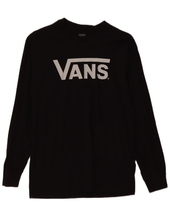 Vans Hombre Graphic Top Manga Larga Algodón Negro Mediano