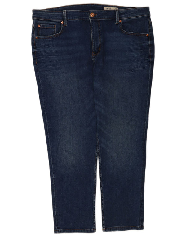 Marks & Spencer Jeans The Lily Slim para Mujer UK 20 2XL W40 L26 Algodón Azul
