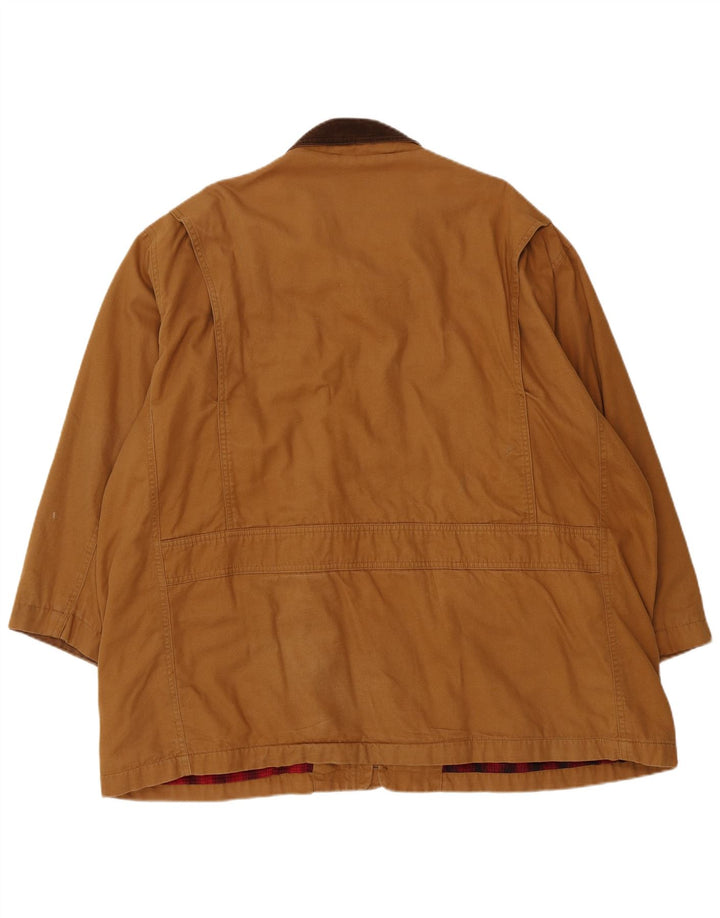 Orvis Chaqueta utilitaria para hombre UK 44 2XL Algodón marrón