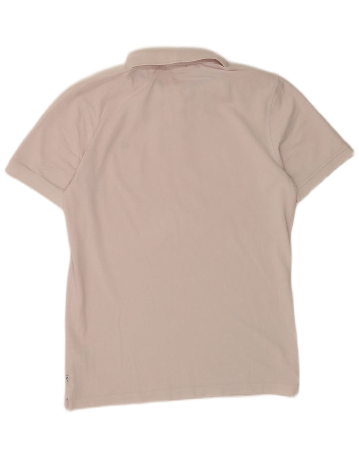 Polo Calvin Klein para hombre de algodón rosa pequeño