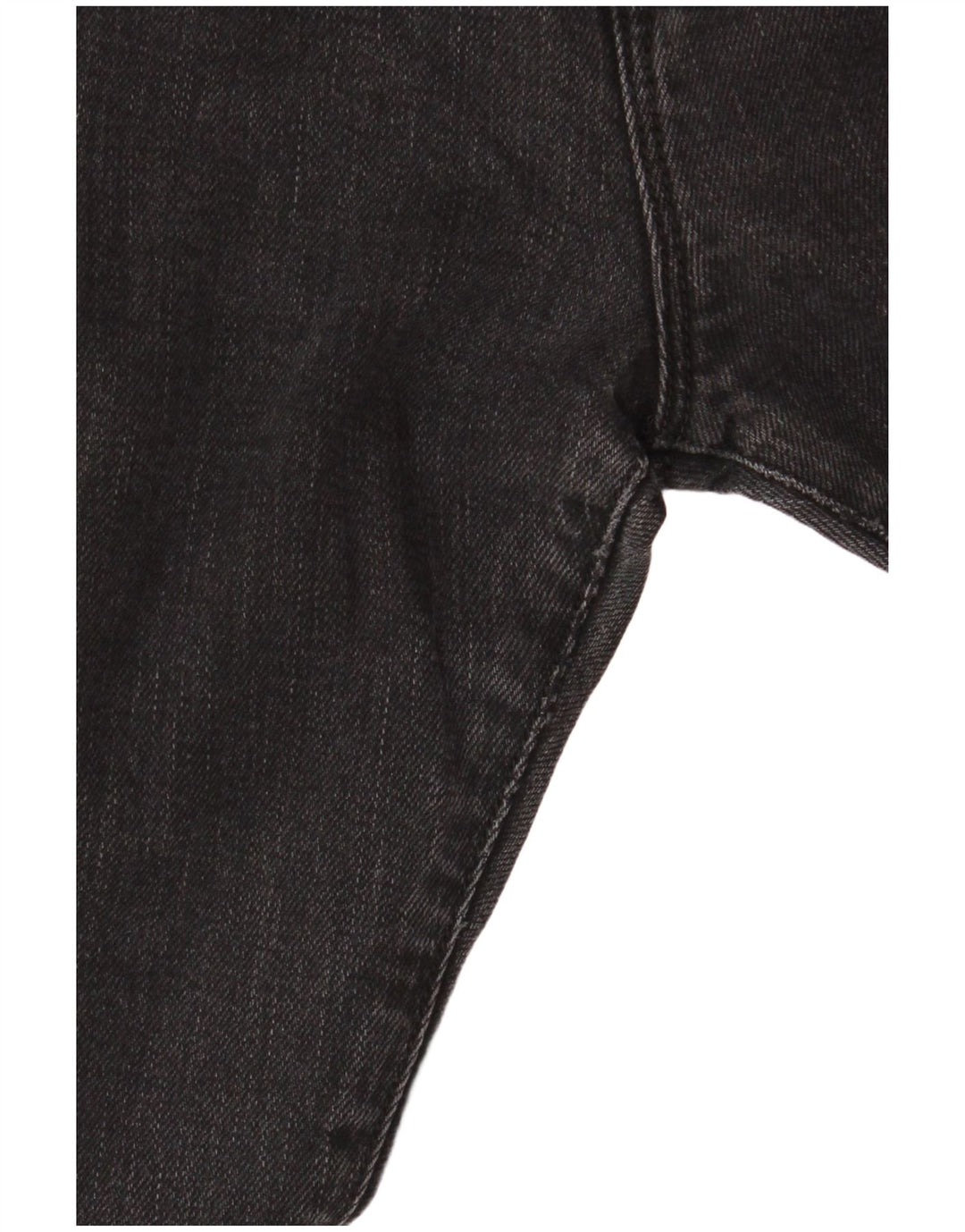 Vaqueros Rectos Lee Mujer W29 L30 Algodón Negro