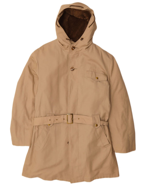 Trevira Abrigo cortavientos para hombre UK 38 Poliéster beige medio