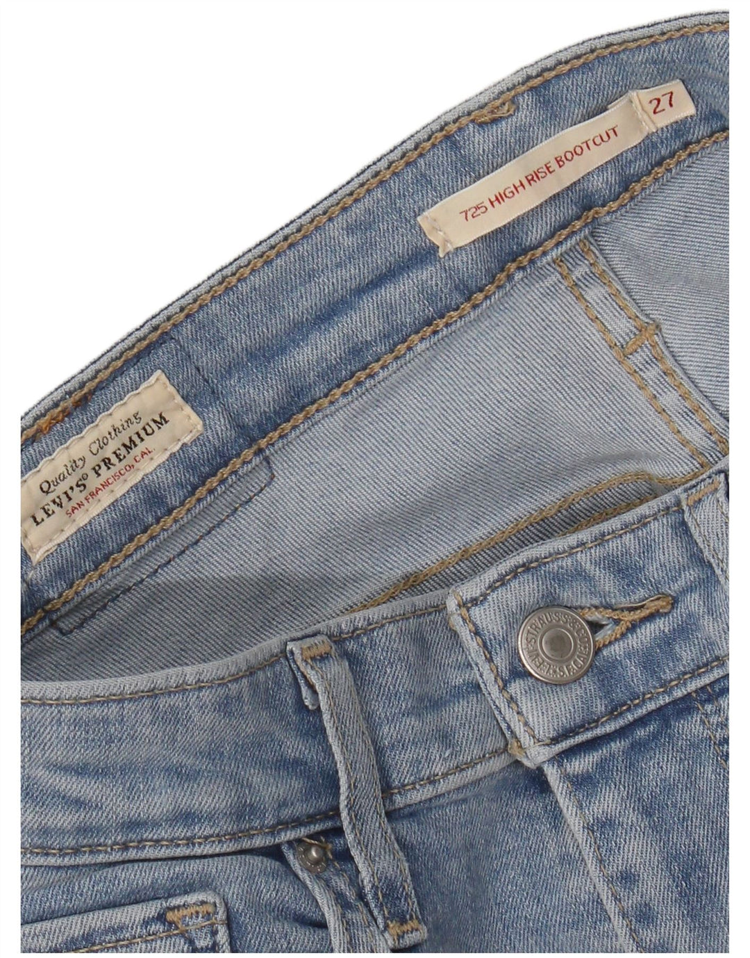 Levi's Vaqueros Bootcut De Talle Alto 725 Para Mujer W27 L30 Azul