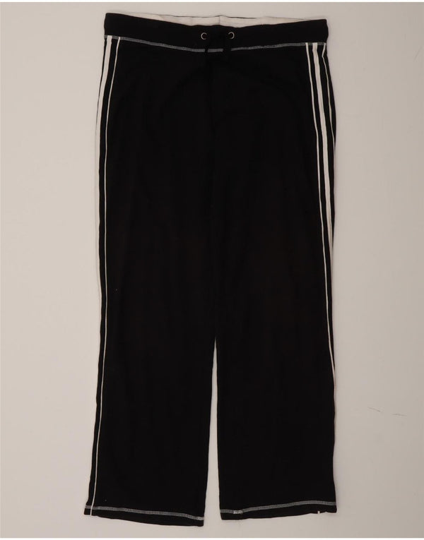 Marks & Spencer Pantalones de Chándal para Mujer UK 46 Grande Algodón Negro