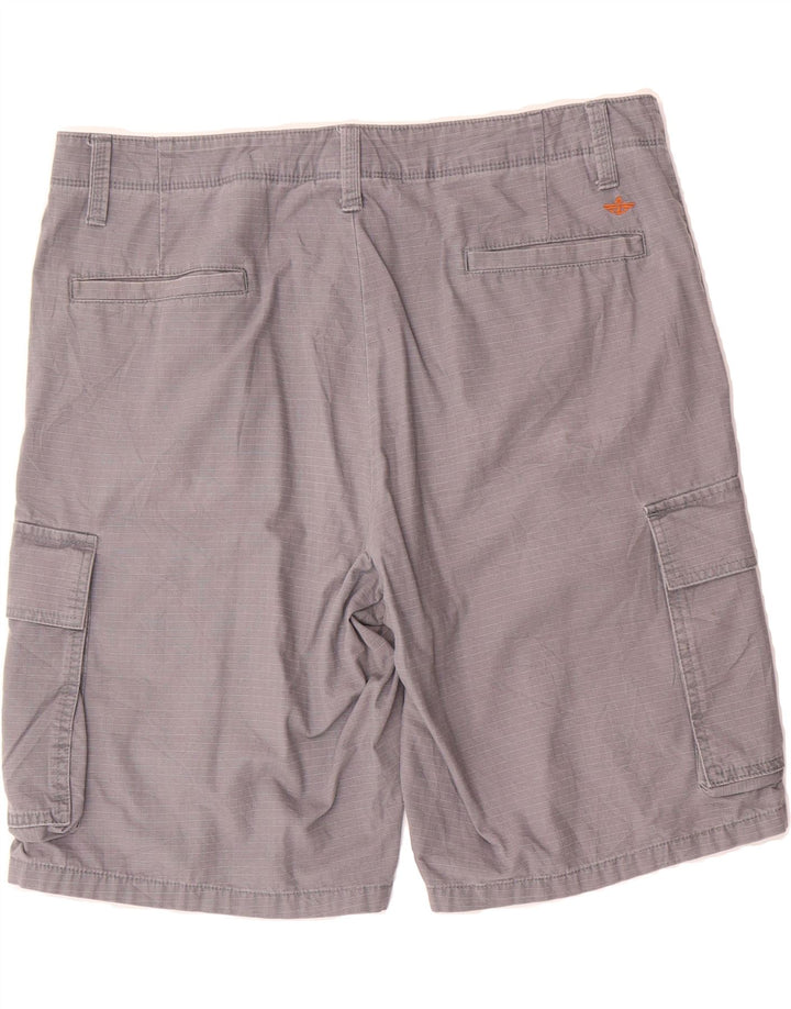 DOCKERS Mens Cargo Shorts W36 Large Grey Cotton Vintage Dockers and Second-Hand Dockers from Messina Hembry 