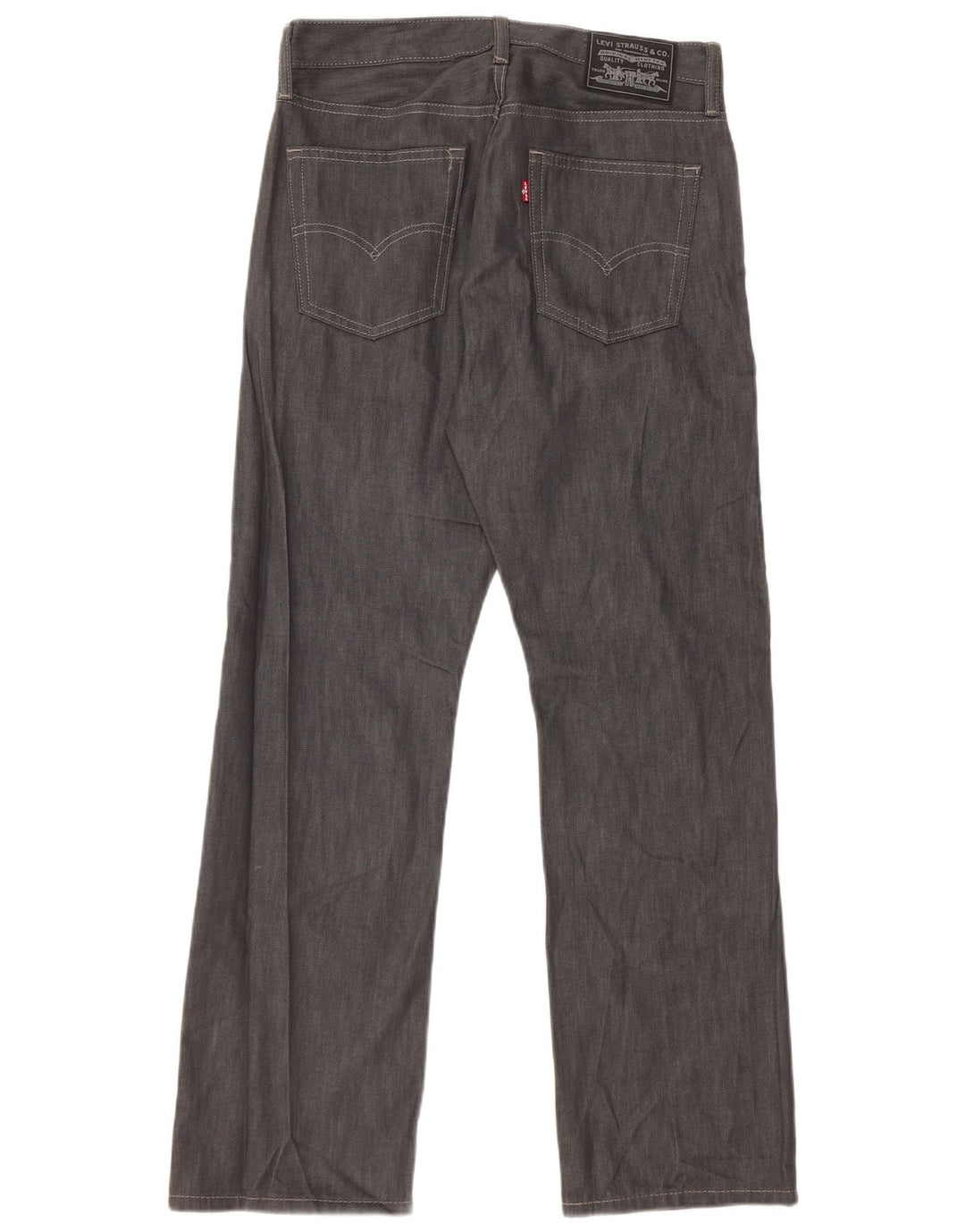LEVI'S Vaqueros rectos para hombre W32 L32 Algodón gris