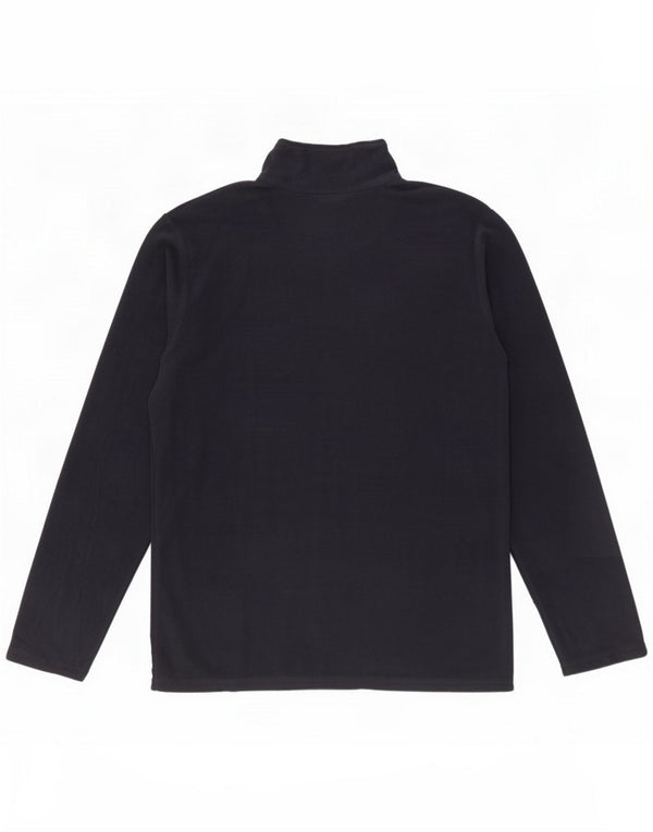 Mountain Warehouse Jersey polar con cuello y cremallera para hombre Poliéster azul marino mediano
