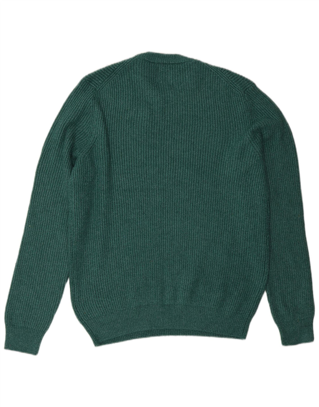 Marks & Spencer Jersey de cuello redondo para hombre Poliéster verde medio