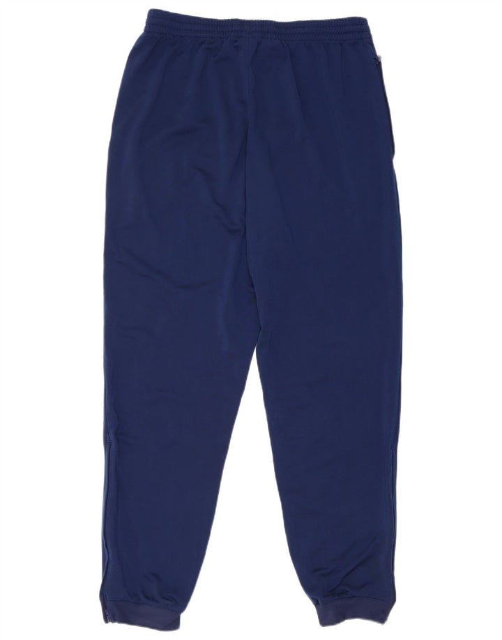 ADIDAS Pantalones de chándal para hombre Joggers UK 40/42 Medio Azul marino Poliéster