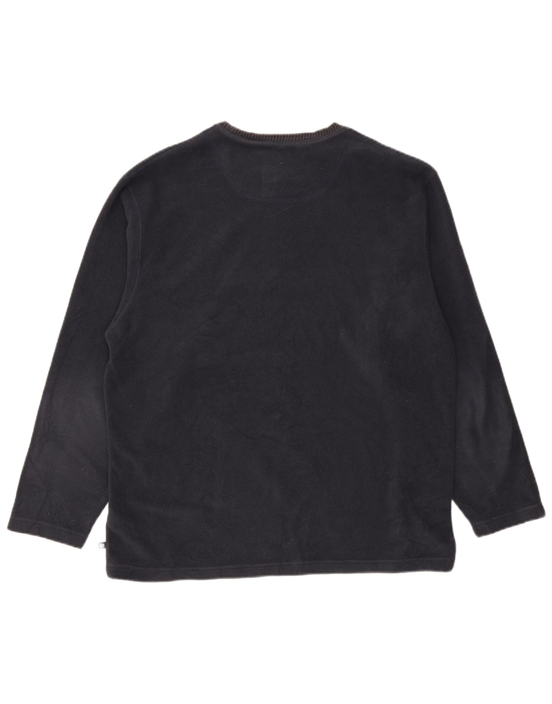 Marks & Spencer - Jersey de forro polar para hombre, talla grande, poliéster, color azul marino