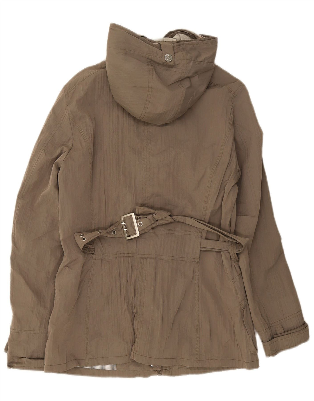 Murphy & Nye Parka militar con capucha para mujer IT 46 grande beige