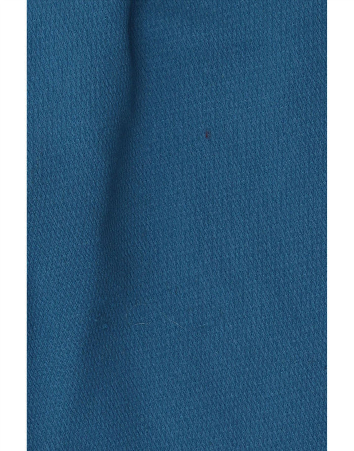 Mono de esquí con capucha vintage para mujer EU 38 Bloque de color azul medio