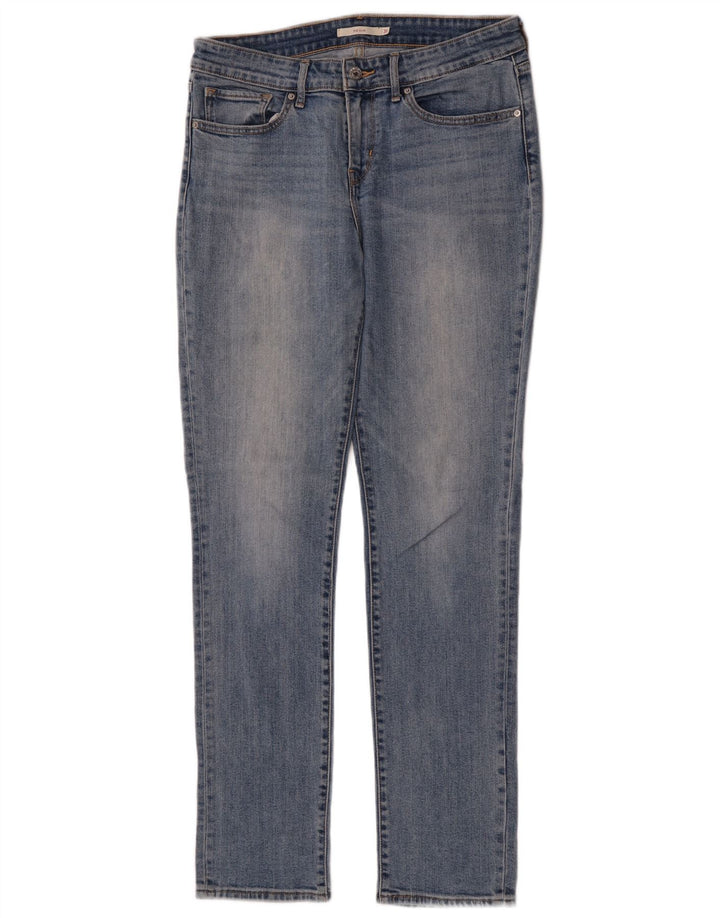 Vaqueros Levi's Mujer 712 Slim W31 L32 Algodón Azul