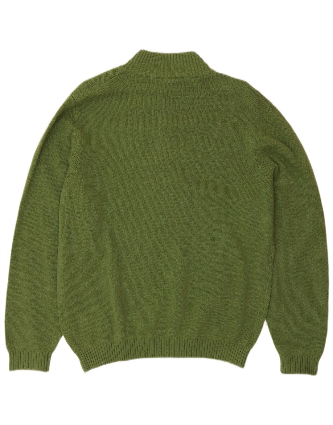 AUSTRALIAN L'ALPINA Suéter tipo jersey con cuello y botones para hombre IT 48 Verde medio