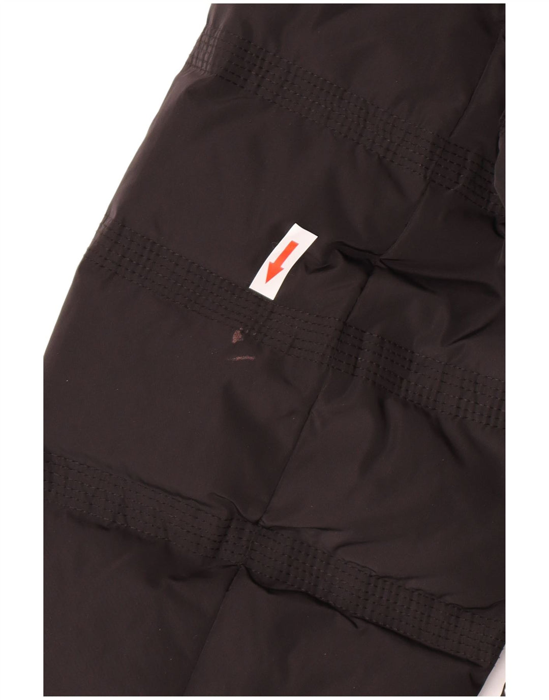 Abrigo acolchado con capucha vintage para mujer IT 50 XL Poliéster negro