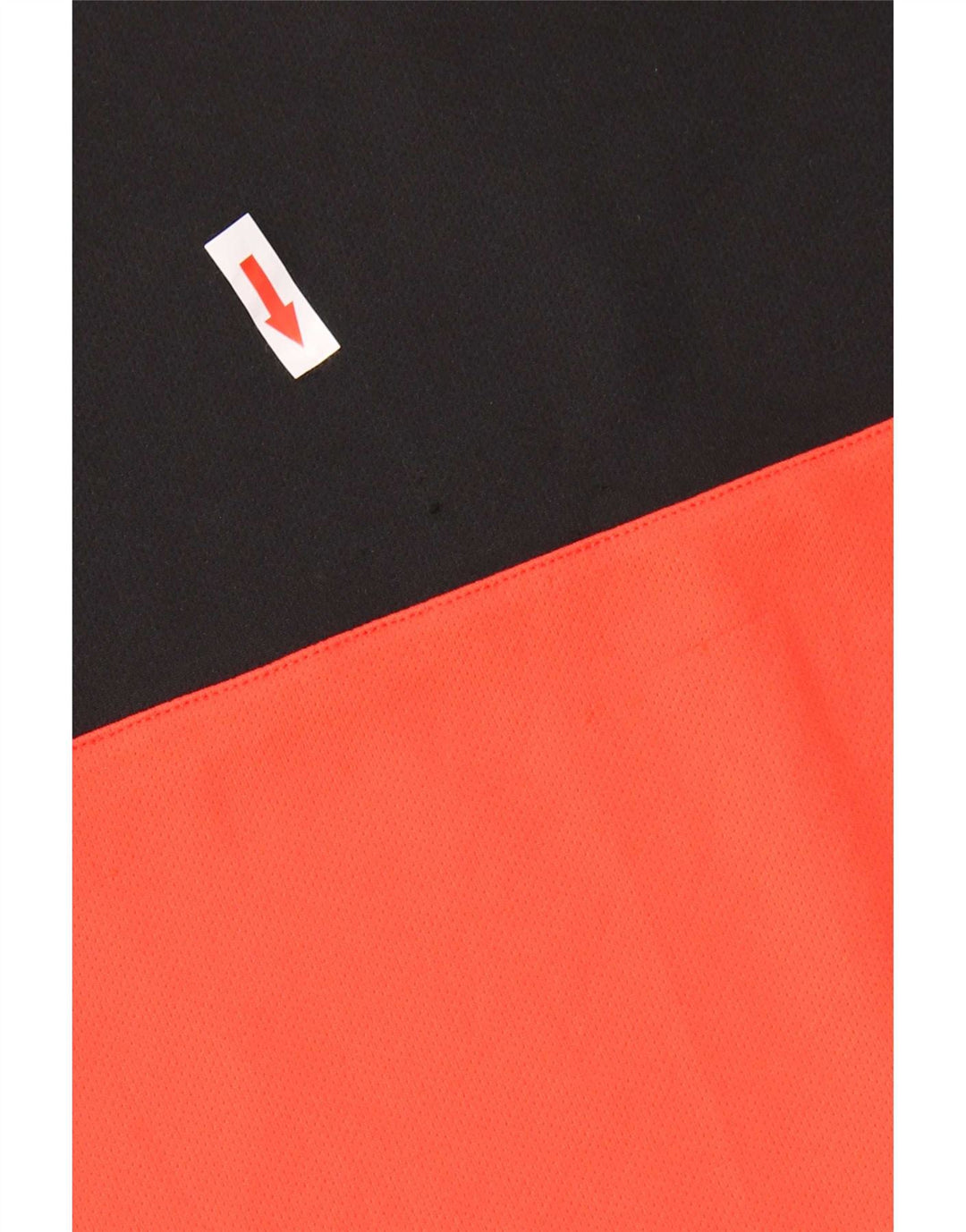 Polo Nike Dri Fit Para Hombre Poliéster Color Block Naranja Grande
