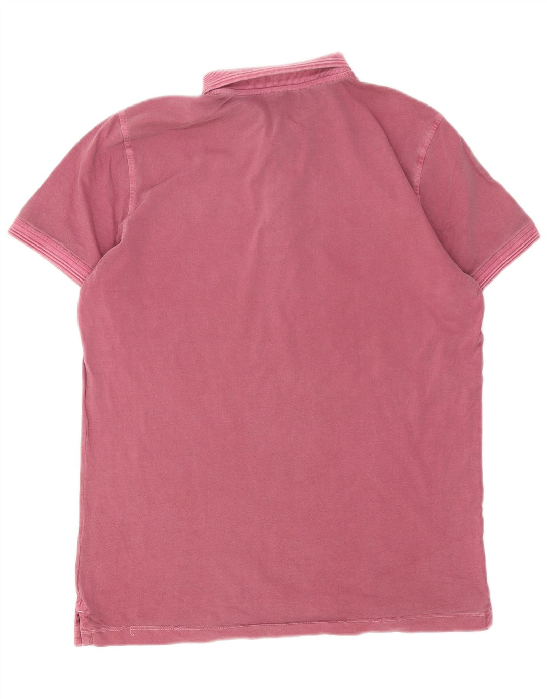 Marlboro Classics Polo para hombre de algodón rosa grande