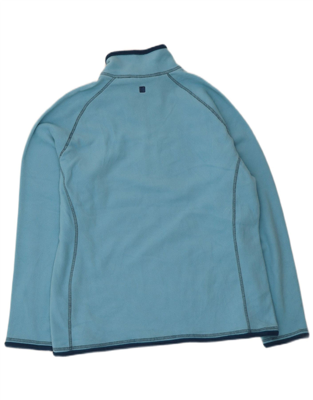 Jersey polar con cremallera y cuello para mujer de Mountain Warehouse IT 44 Azul medio