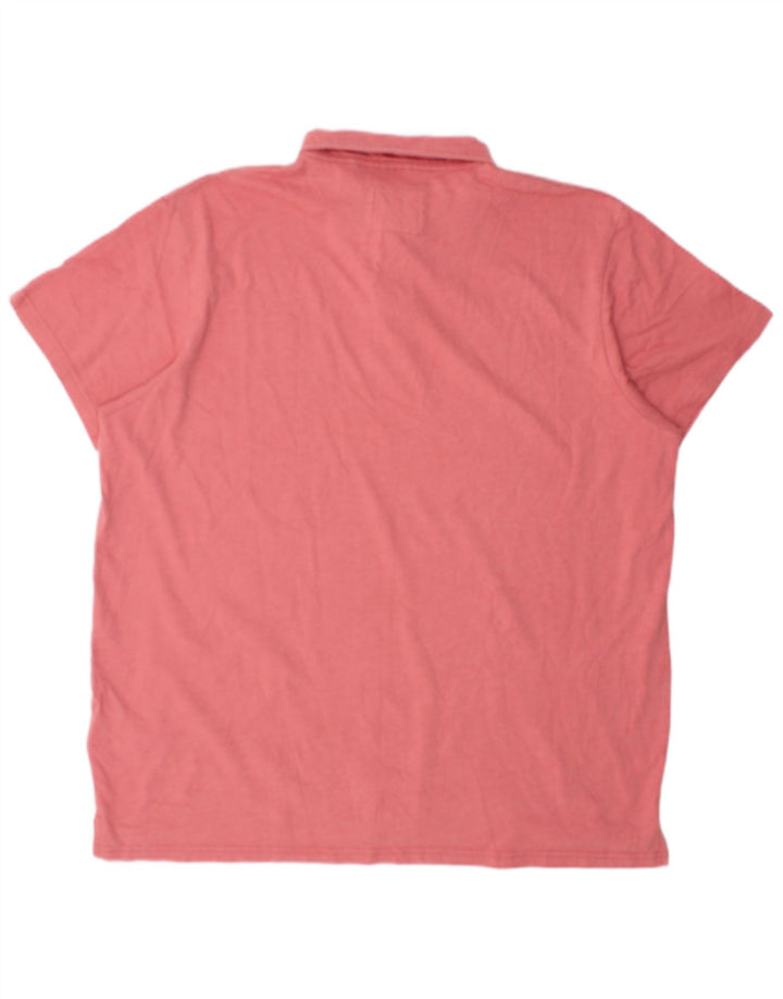 WEIRD FISH Polo Hombre XL Algodón Rosa