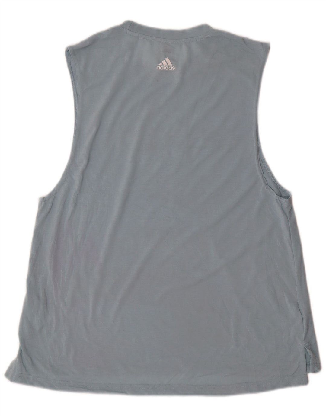 Adidas Mujer Graphic Vest Top UK 16/18 Grande Azul Poliéster Deportes