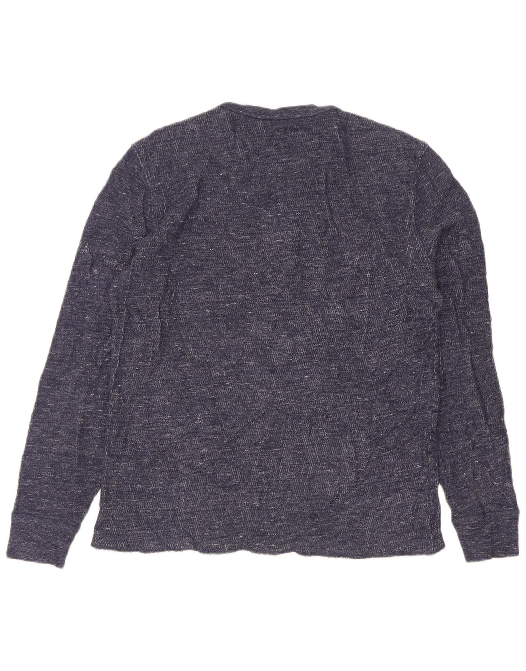 Camiseta Gap Hombre Manga Larga Azul Medio Moteado
