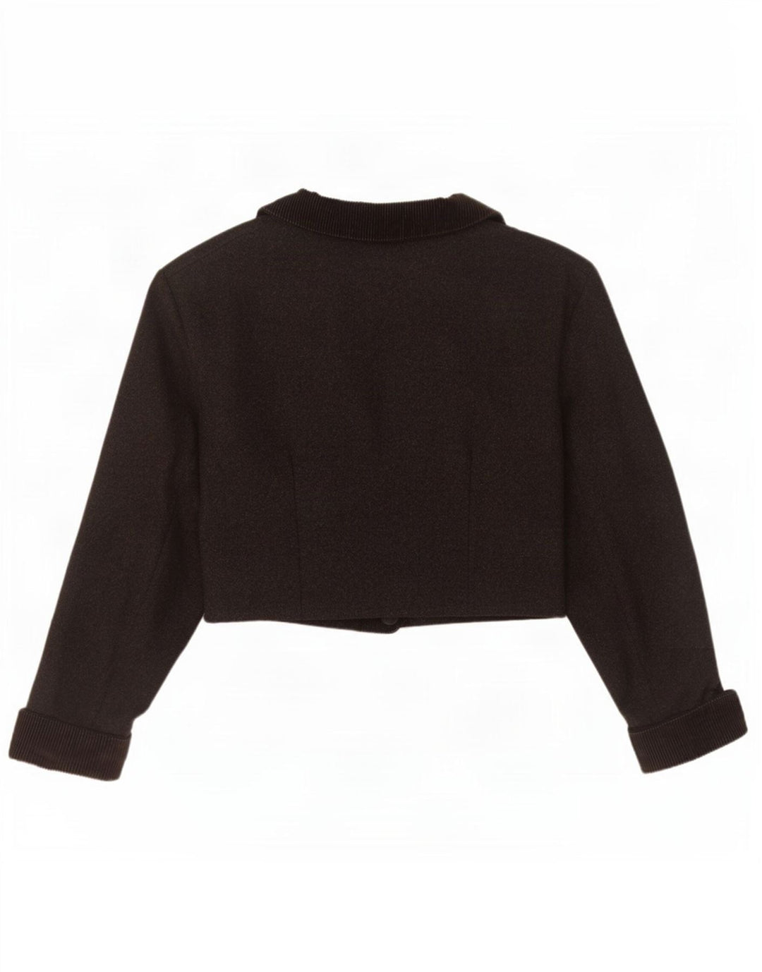 Chaqueta Bolero De Doble Botonadura Para Mujer Swinger IT 44 Lana Gris Medio