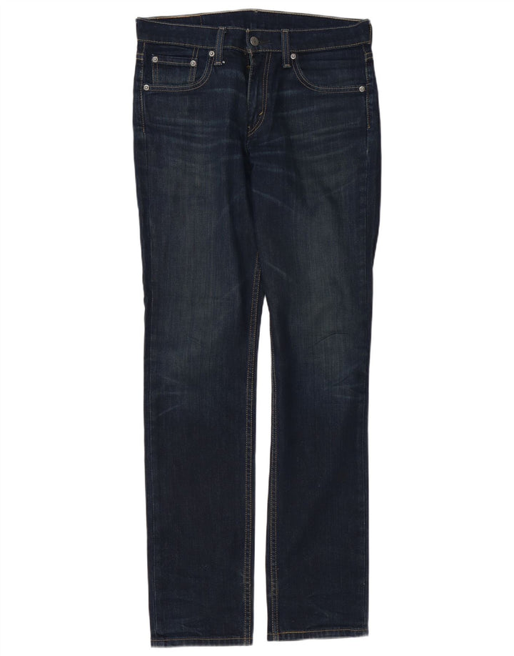LEVI'S Vaqueros ajustados 511 para hombre W30 L34 Algodón azul marino