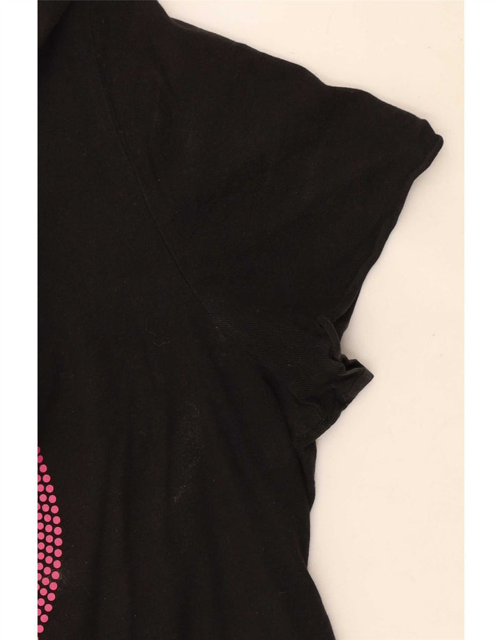 Puma - Camiseta gráfica para mujer, talla 40, talla M, color negro