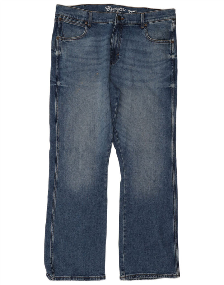 Wrangler Vaqueros Bootcut De Corte Relajado Para Hombre W36 L32 Algodón Azul