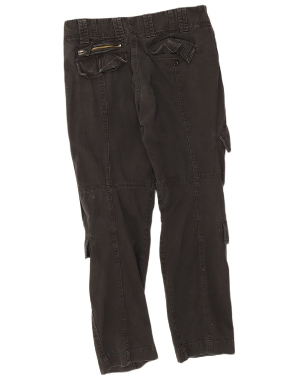 Diesel Pantalones Cargo Rectos Para Hombre W32 L30 Algodón Negro