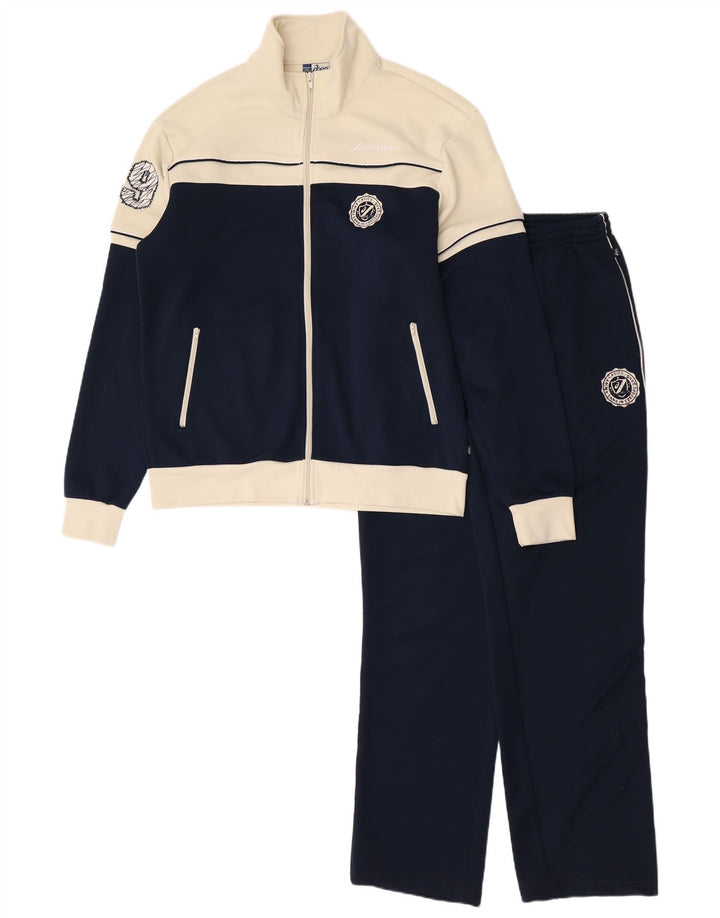 Oasis Chándal completo con gráfico para hombre XL Azul marino Colorblock Poliéster