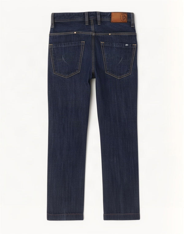 Diesel Vaqueros Rectos Hombre W28 L27 Algodón Azul Marino