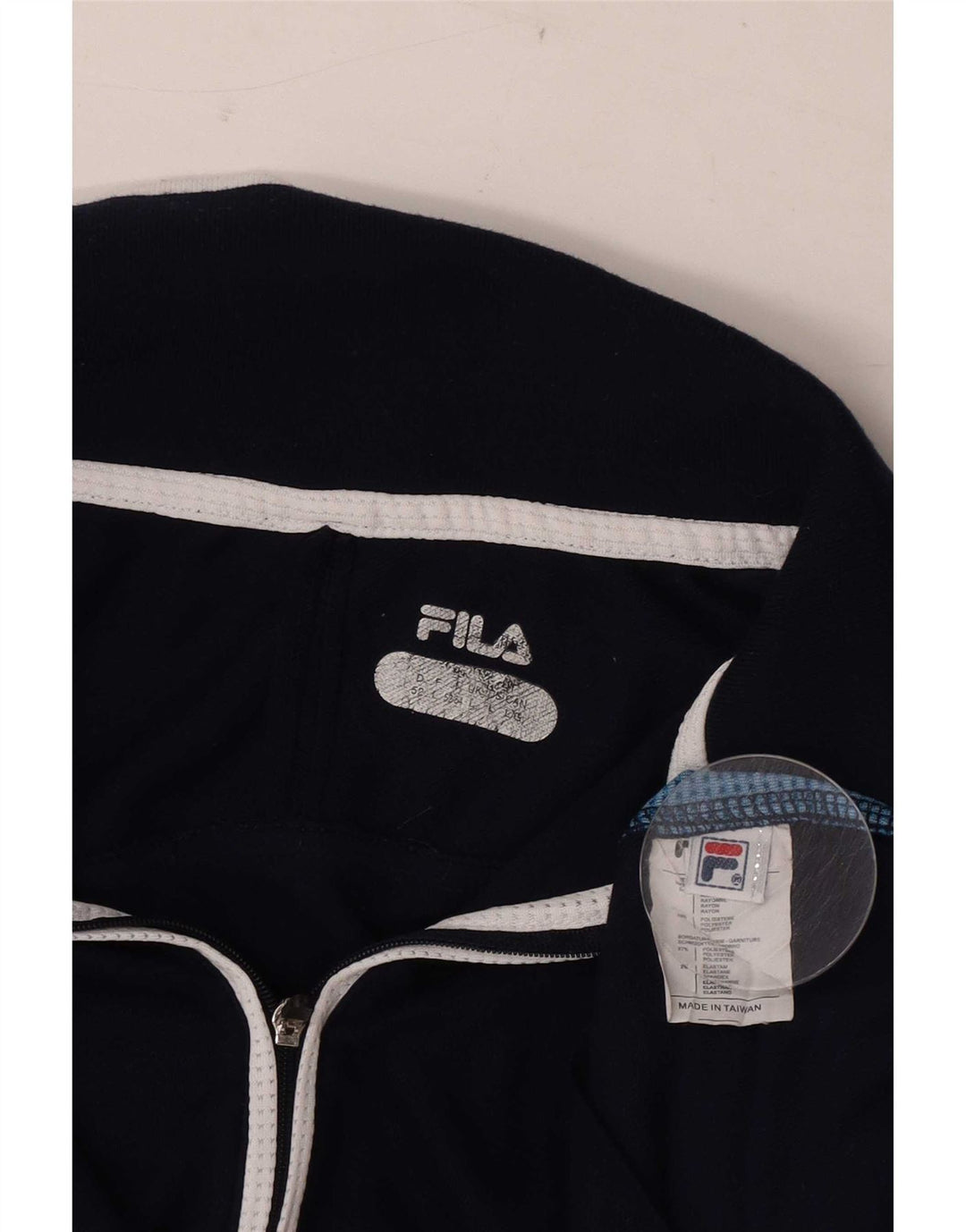 Fila Polo Hombre Grande Azul Marino Algodón