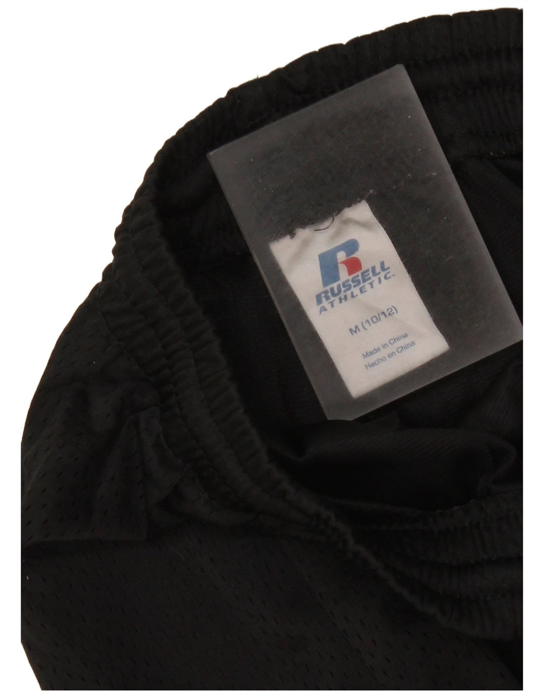 Russell Athletic Pantalones cortos deportivos para niños 10-11 años Mediano Negro Poliéster