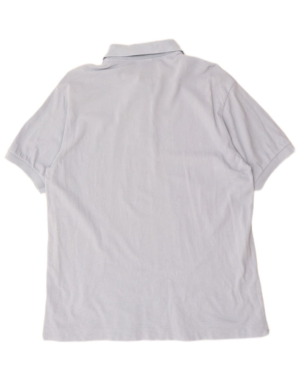 Polo Lacoste para hombre talla 5 grande algodón azul