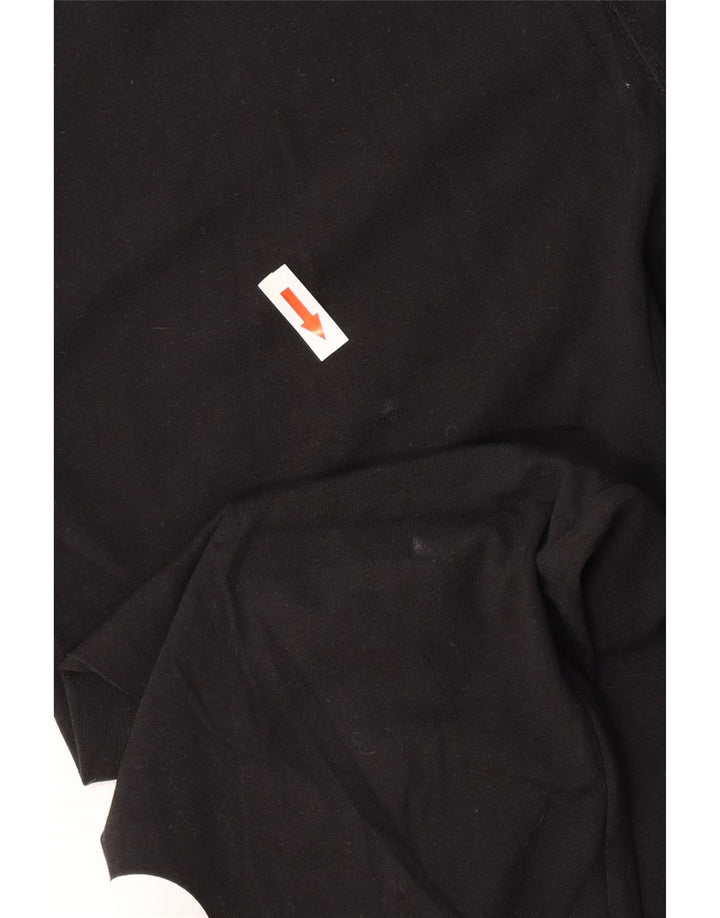 UMBRO Leggings cortos con gráficos para mujer UK 40 Mediano Algodón negro